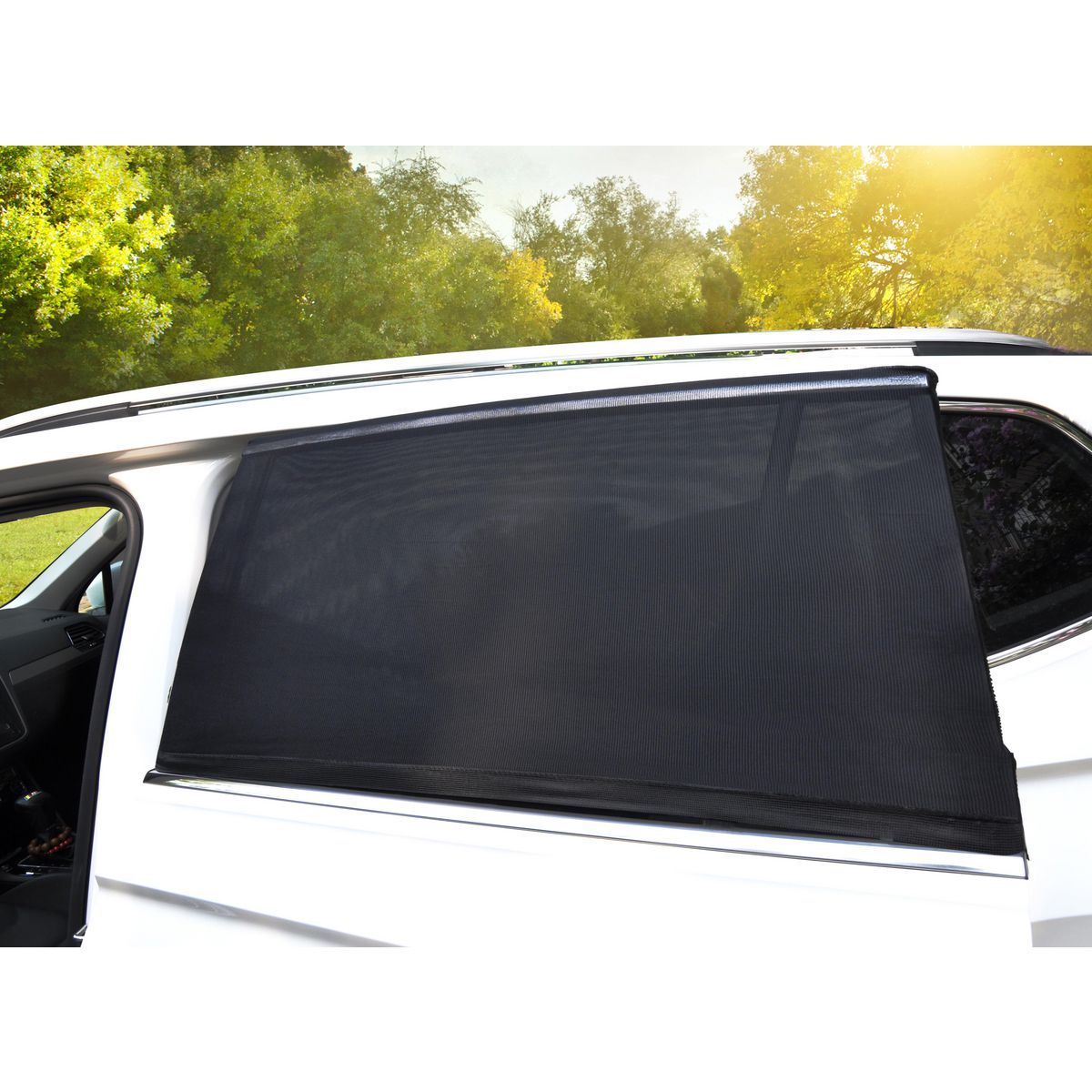 Gear Up Side Window Shade - Rectangle Window Large GUSLR