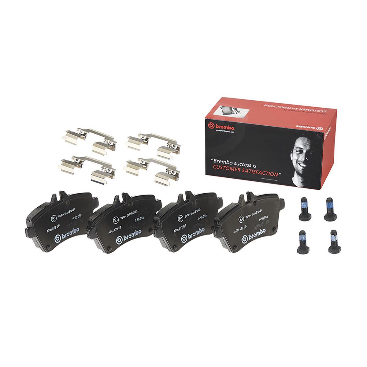 Brembo Brake Pad Set (Low-Met) P50056