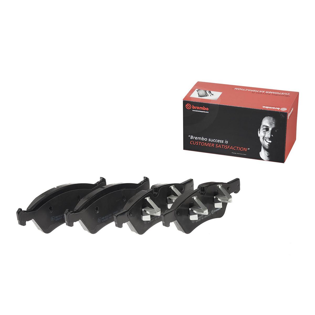 Brembo Brake Pad Front Set (Low-Met) P50063