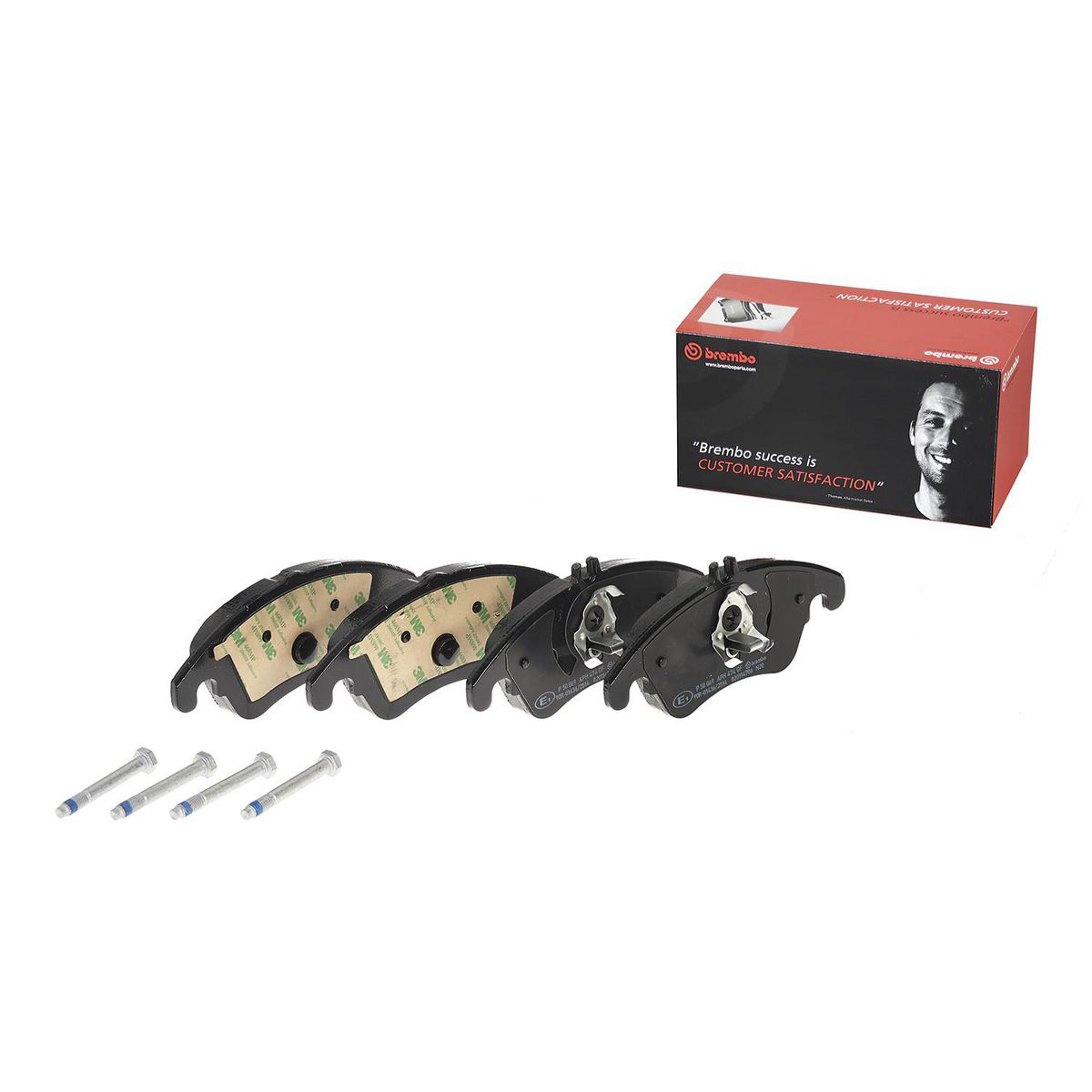 Brembo Brake Pad Front Set (Low-Met) P50069