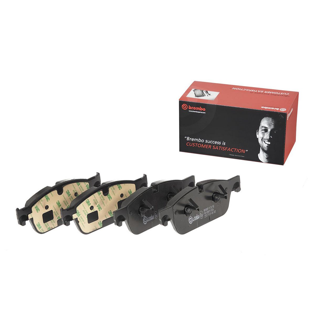 Brembo Brake Pad Set (Low-Met) P50102