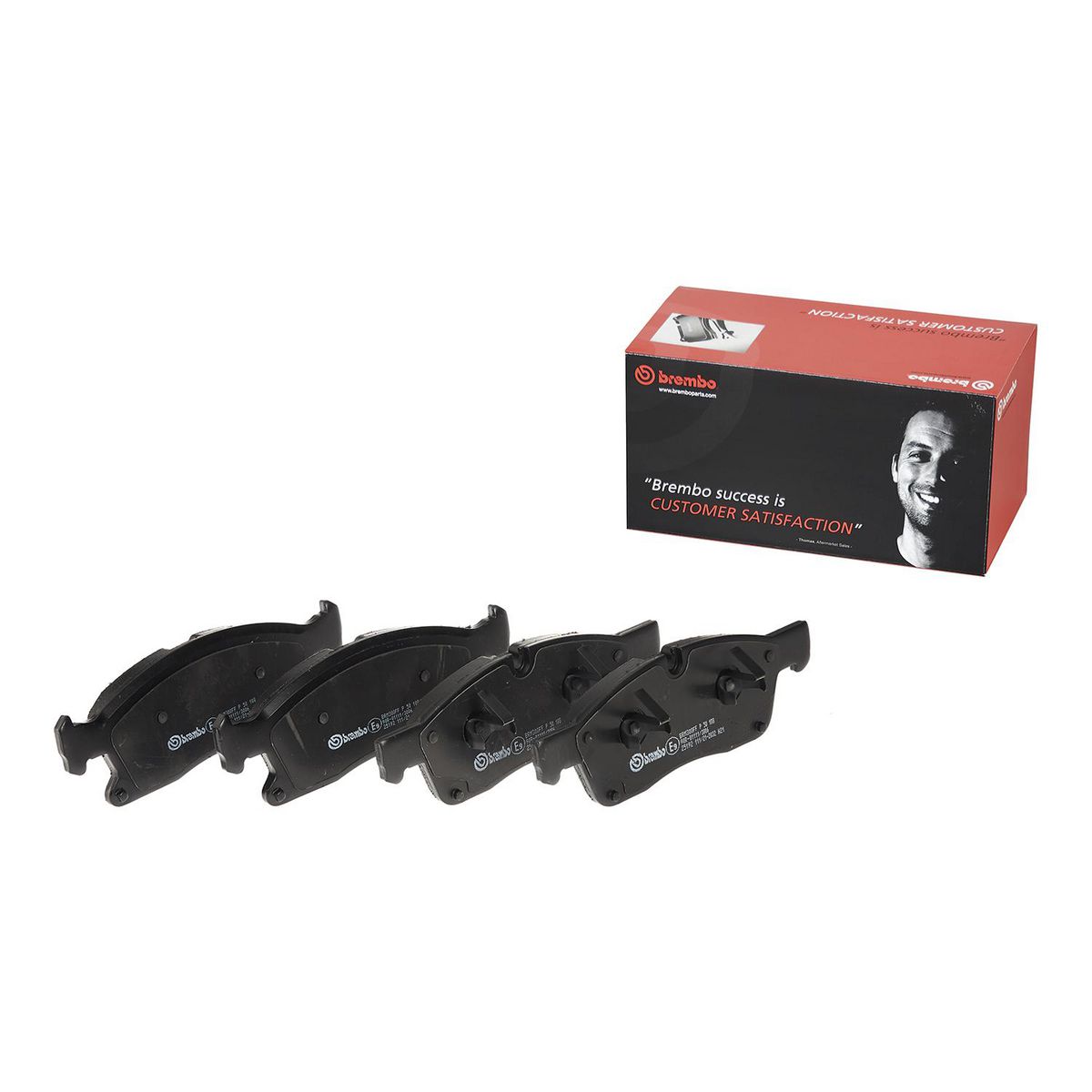 Brembo Brake Pad Front Set (Low-Met) P50108