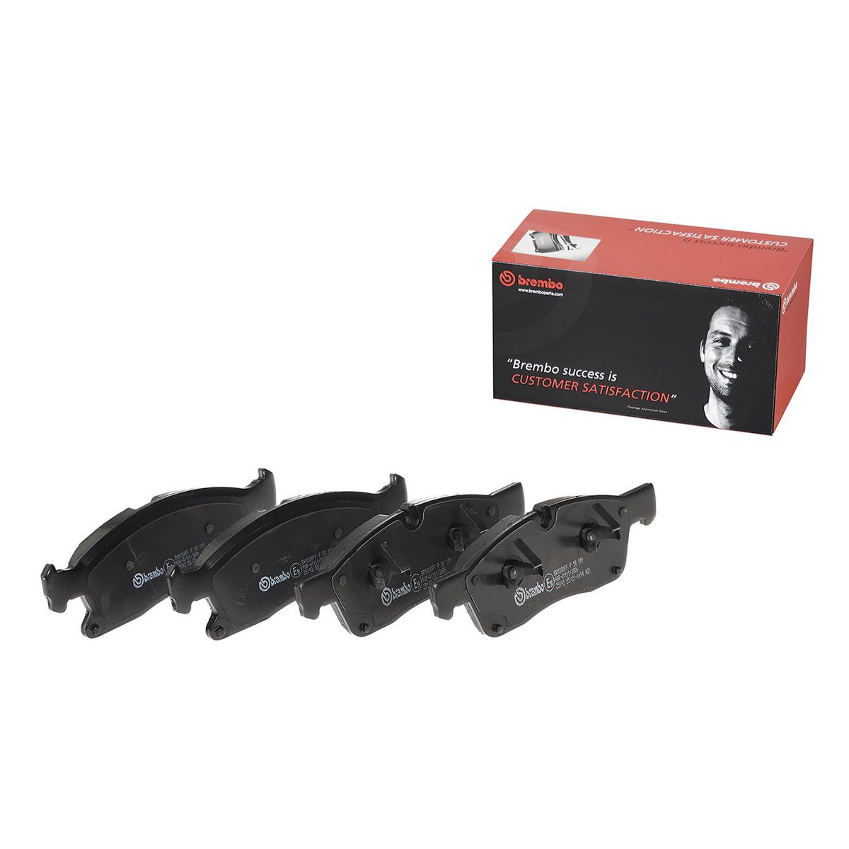 Brembo Brake Pad Front Set (Low-Met) P50109