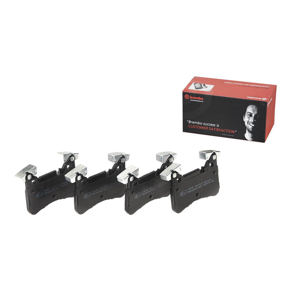 Brembo Brake Pad Set (Low-Met) P50110