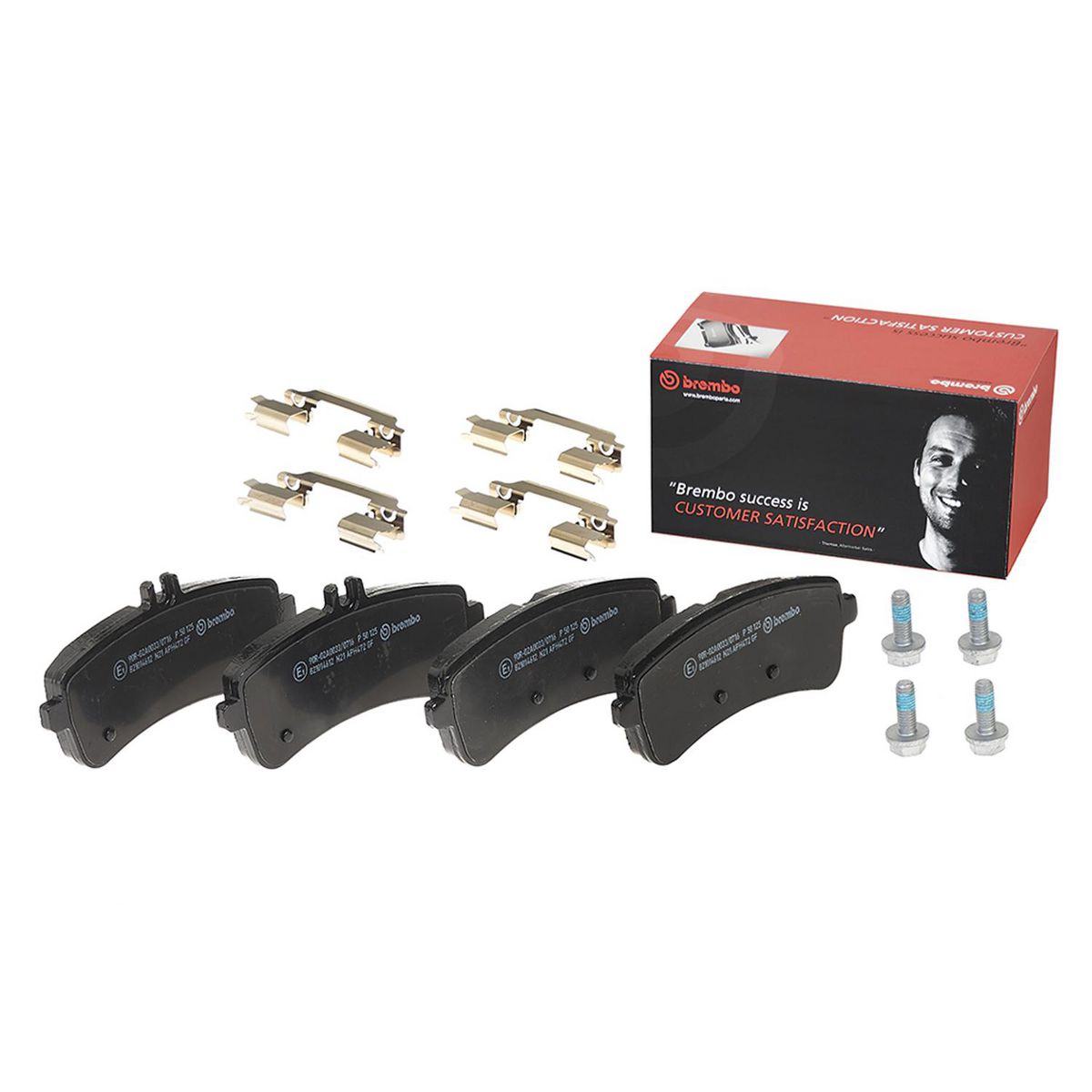 Brembo Brake Pad Rear Set (Low-Met) P50125