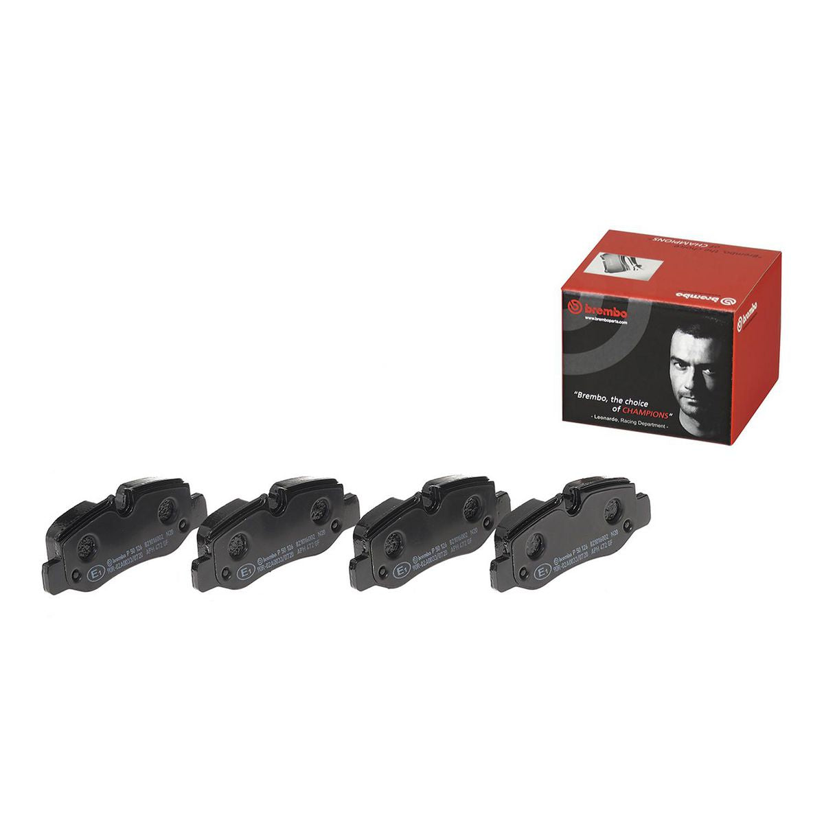 Brembo Brake Pad Rear Set (Low-Met) P50126