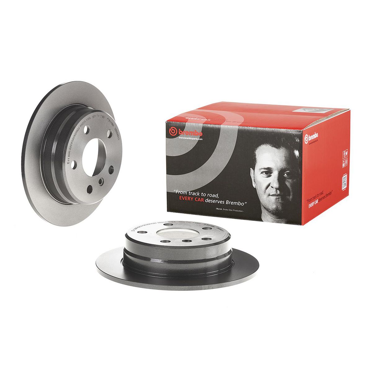 Brembo OE Brake Rotor Single Rear 08.9580.11