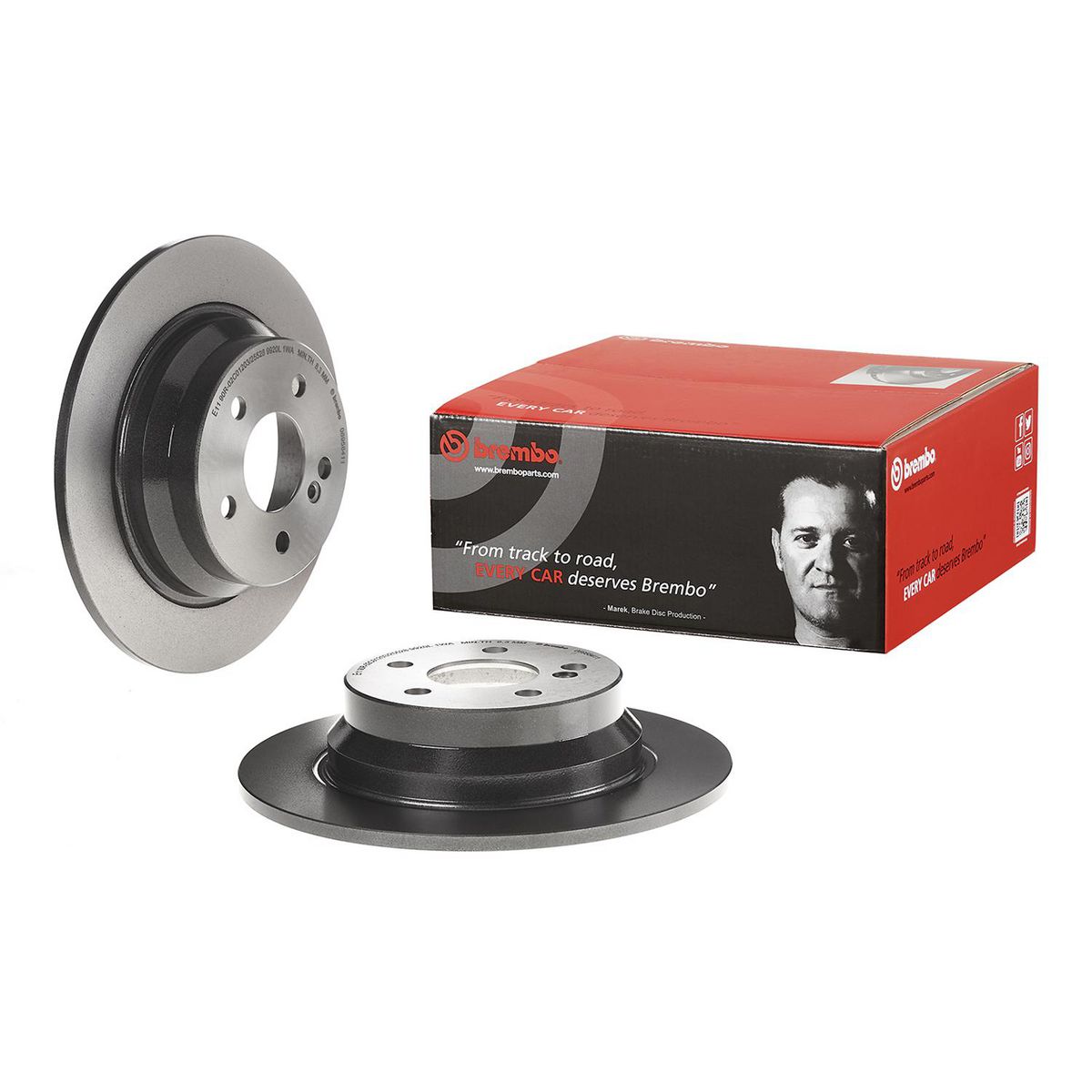 Brembo OE Brake Rotor Single Rear 08.9584.11
