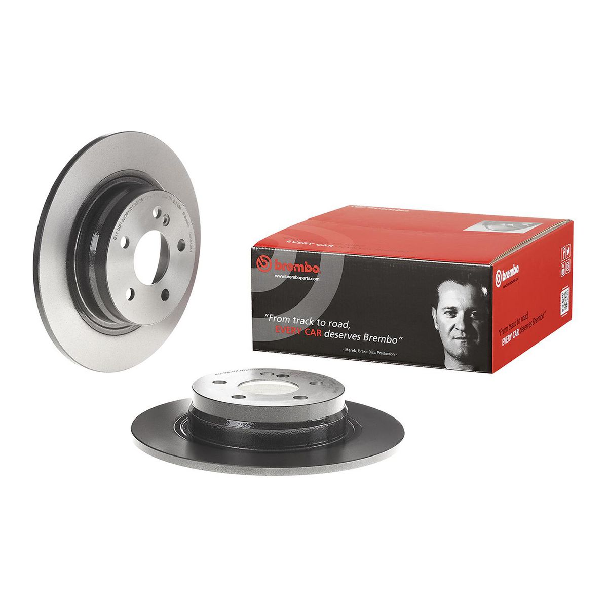Brembo OE Brake Rotor Single Rear 08.A612.41
