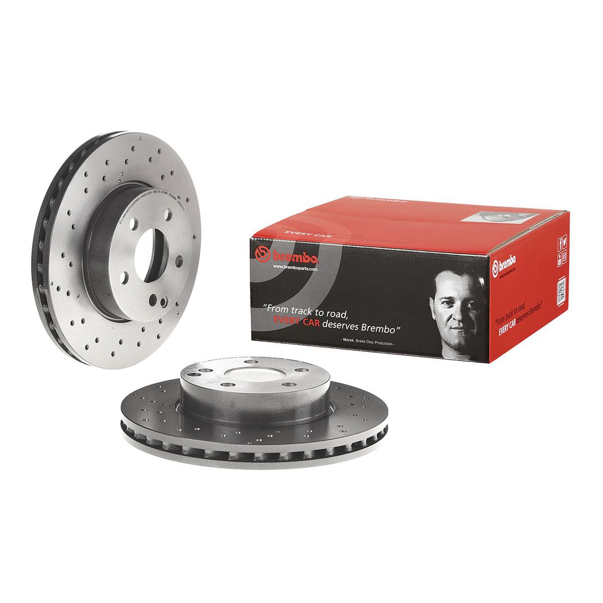 Brembo OE Brake Rotor Single Front 09.A613.51