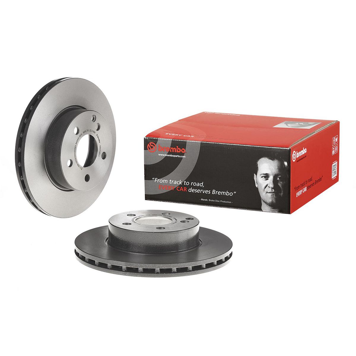 Brembo OE Brake Rotor Single Front 09.A736.11