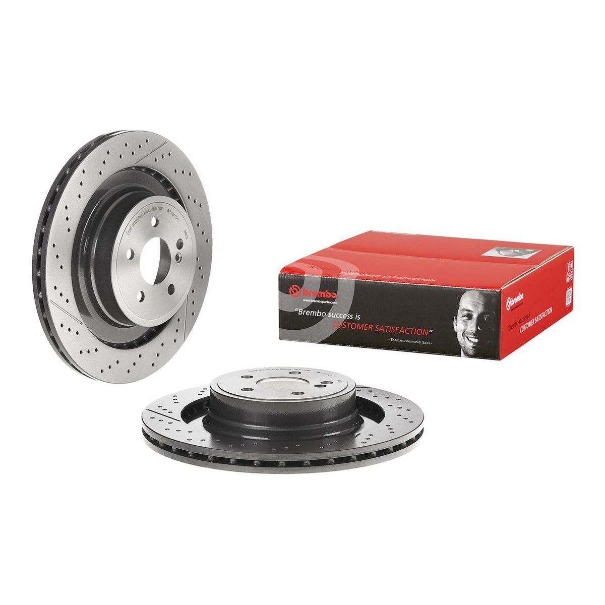 Brembo OE Brake Rotor Single Rear 09.A822.11