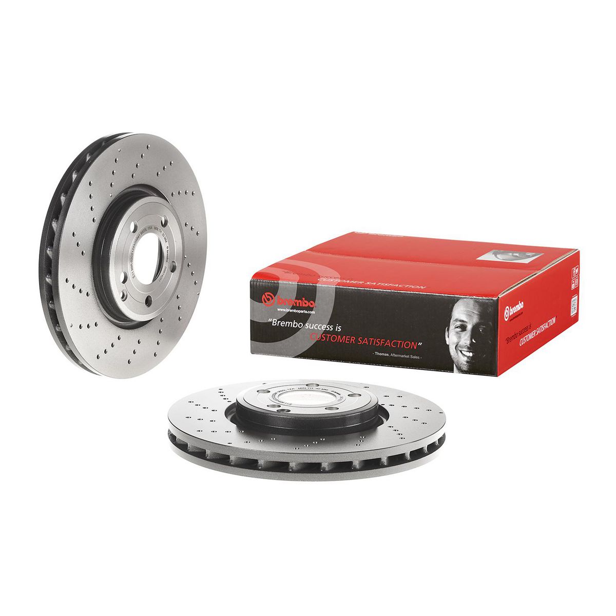 Brembo OE Brake Rotor Single Front 09.B742.51