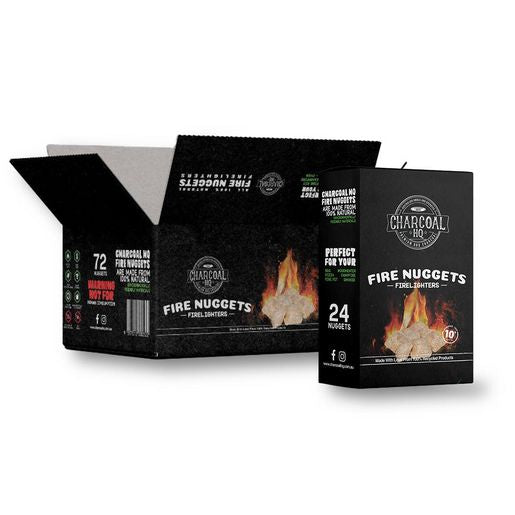 Charcoal HQ Fire Nuggets Fire Lighters HQFINU24