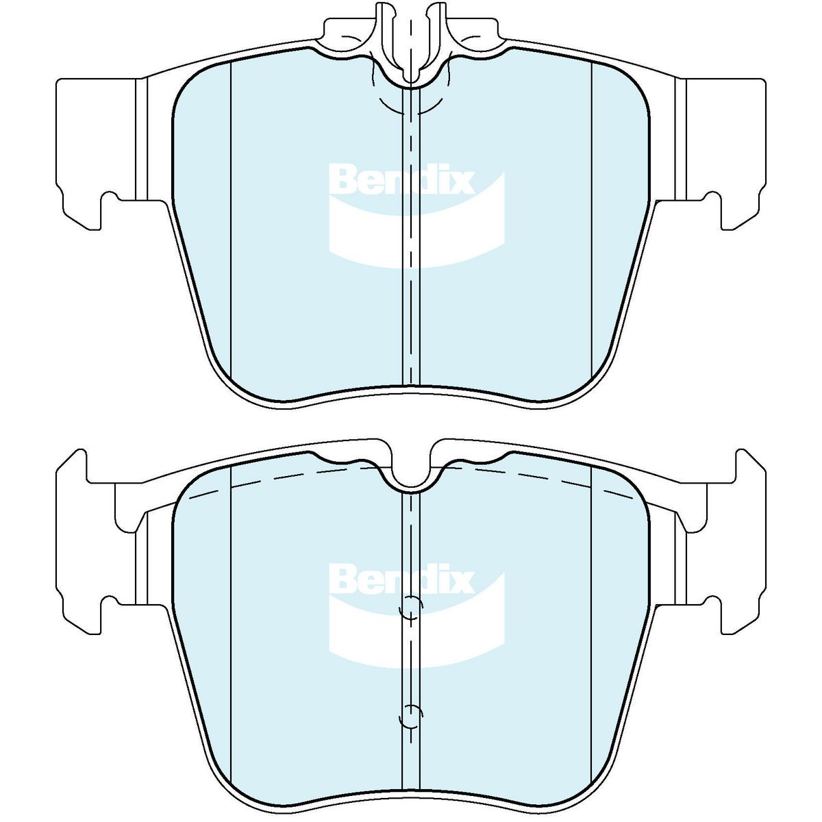 Bendix Euro+ Disc Pad Set DB2621 EURO+