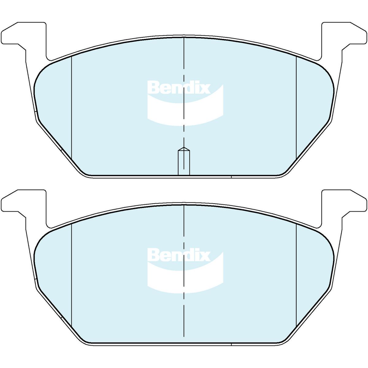 Bendix Euro+ Disc Pad Set DB2657 EURO+