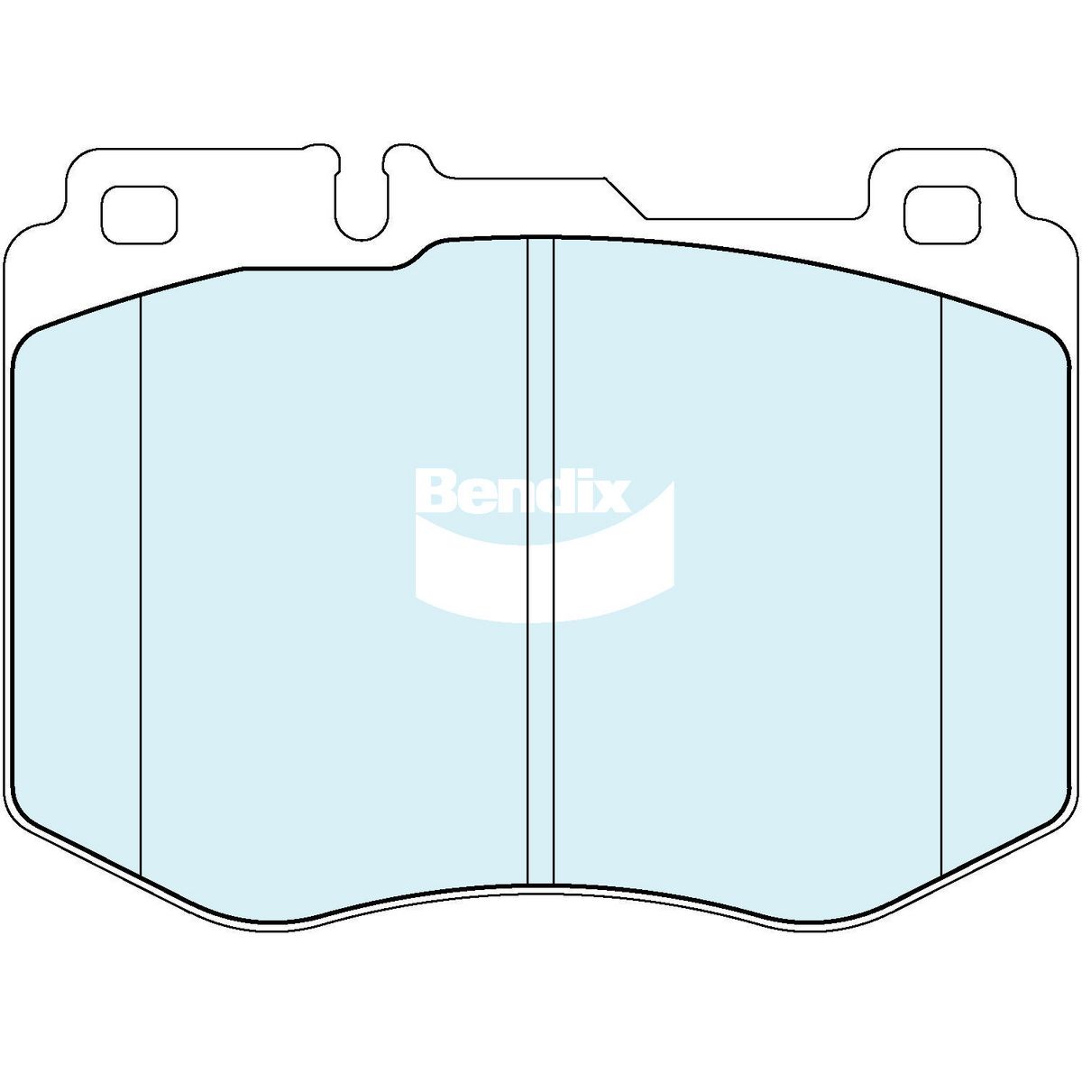 Bendix Euro+ Disc Pad Set DB2658 EURO+