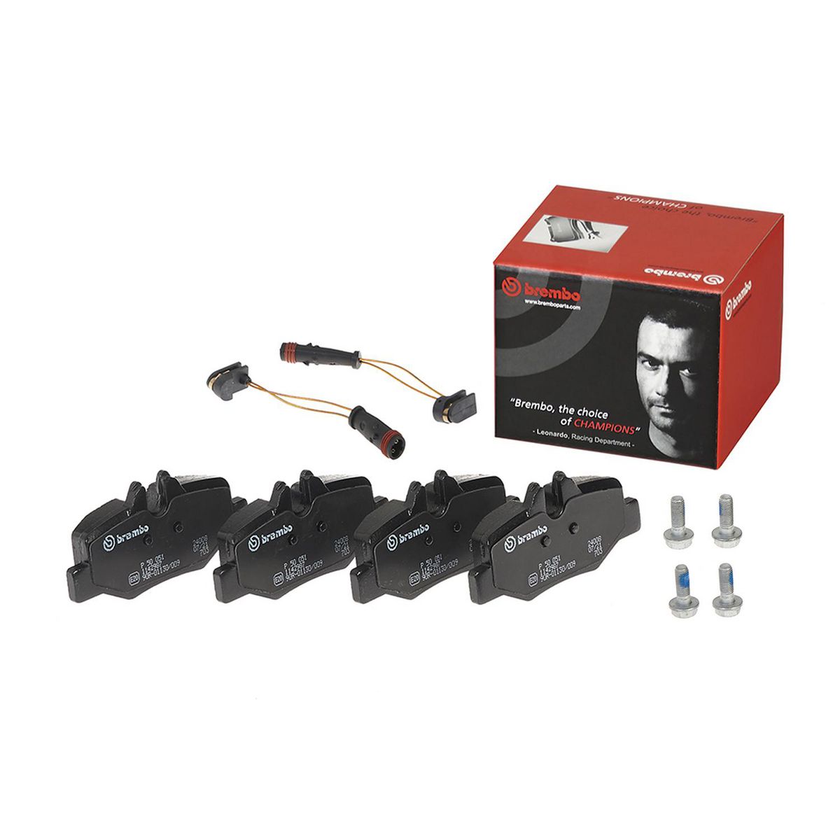 Brembo Brake Pad Rear Set (Low-Met) P50051