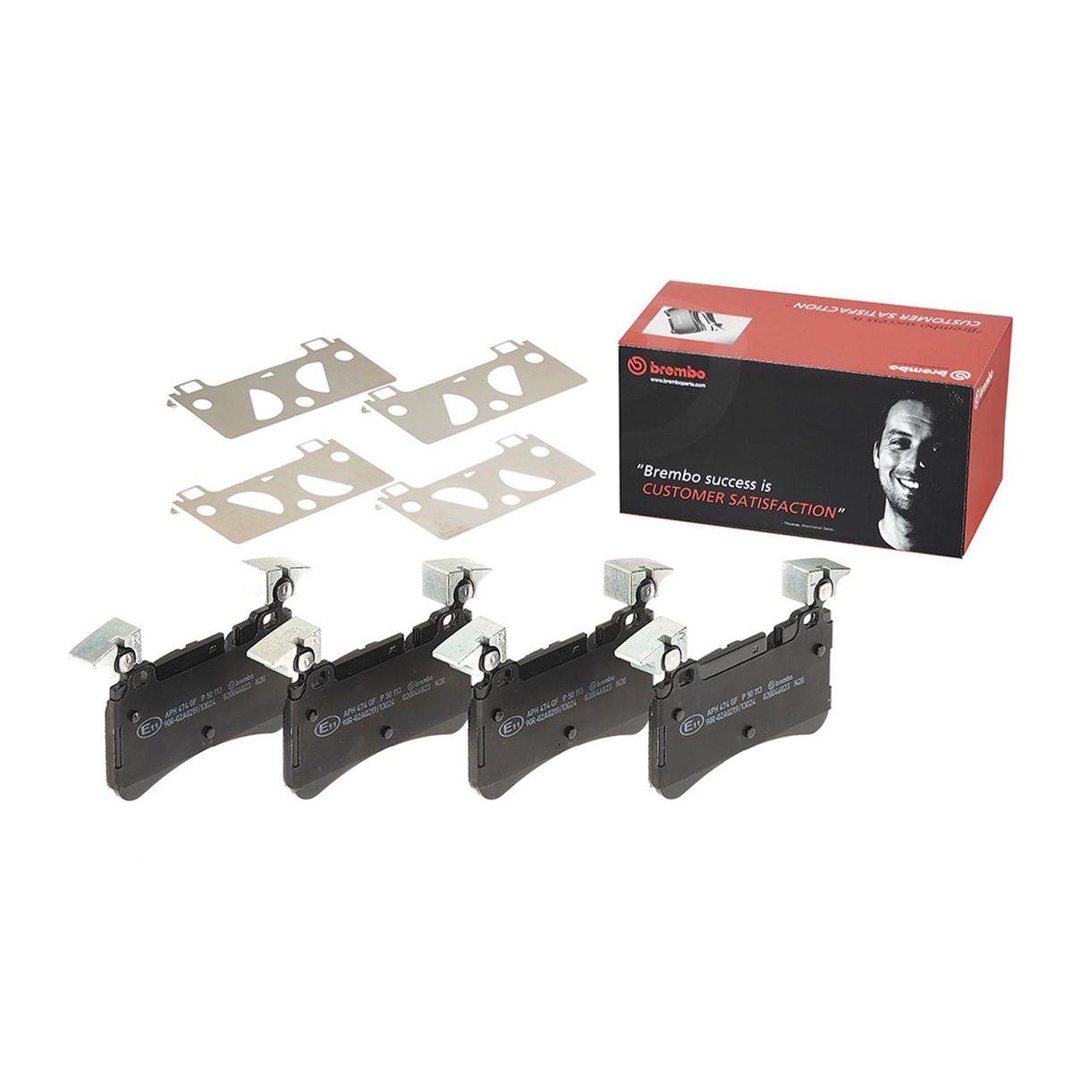 Brembo Brake Pad Rear Set (Low-Met) P50113