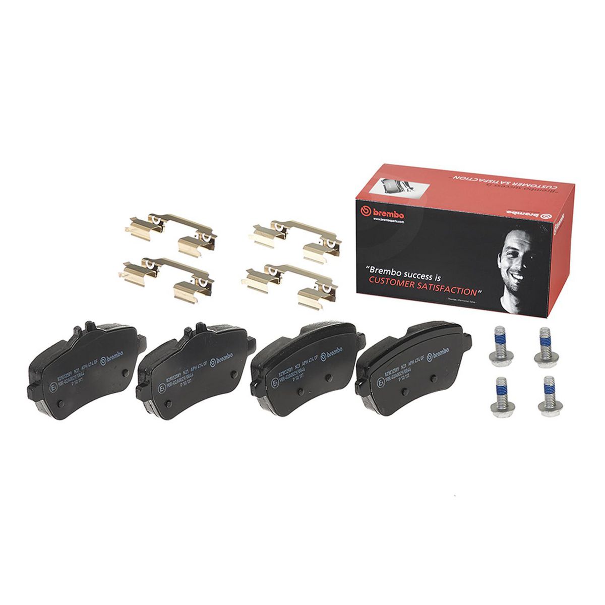 Brembo Brake Pad Rear Set (Low-Met) P50117