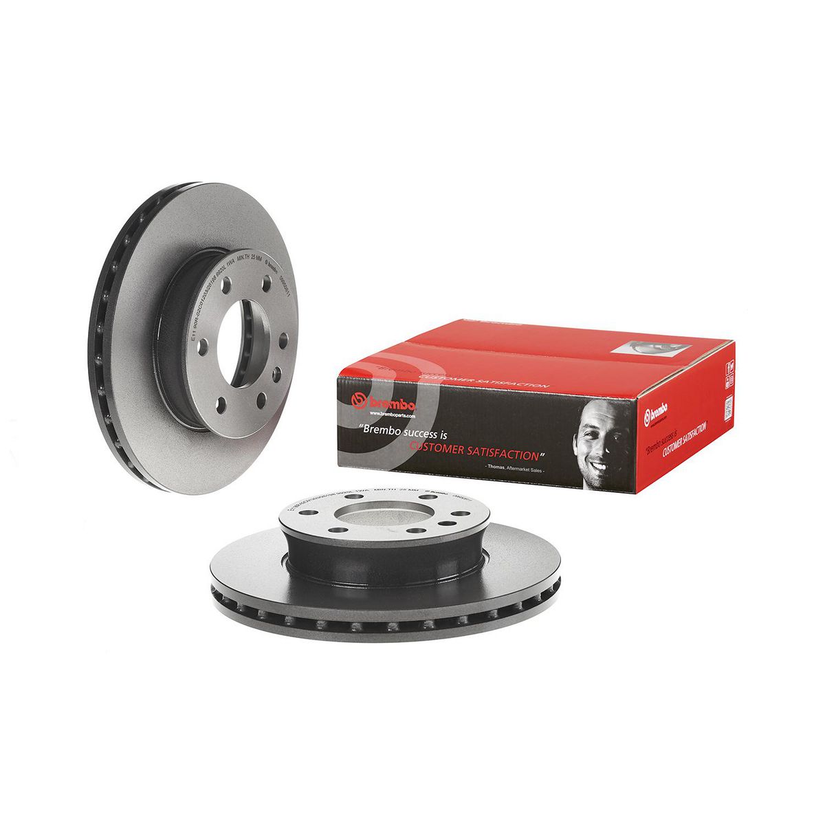 Brembo OE Brake Rotor Single Front 09.9508.11