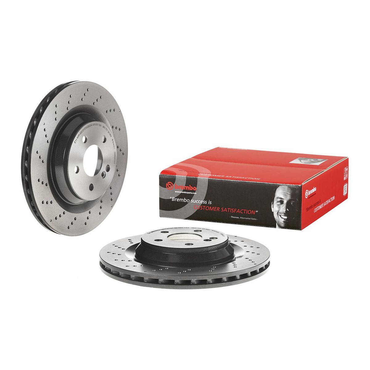 Brembo OE Brake Rotor Single Rear 09.B842.41