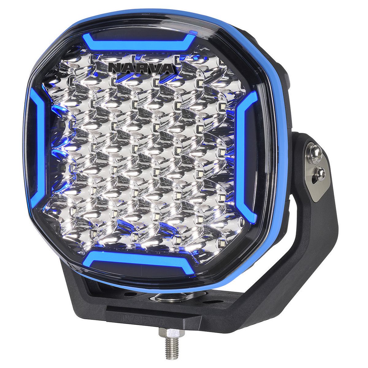 Narva 9In Ex2-R Driving Lights Kit With 12V Rgb Controller - Pair 72184