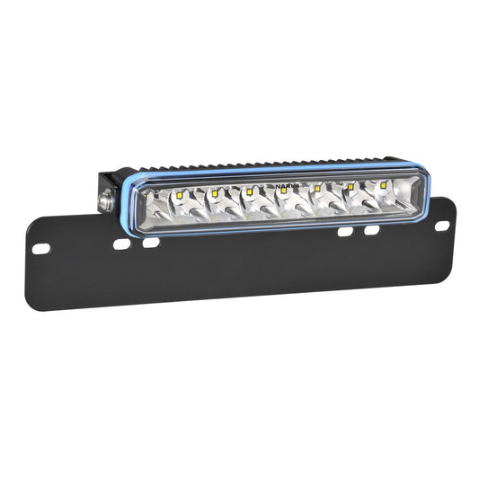 Narva 10In Ex2 LED Light Bar Licence Plate Mounted 72833