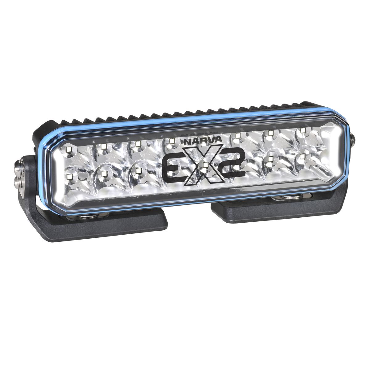 Narva 10In Ex2-R Led Light Bar Double Row Rgb Enabled 72835