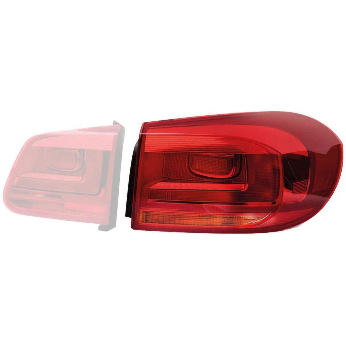 HELLA Tail Light Drivers Side 2SD 010 738-101