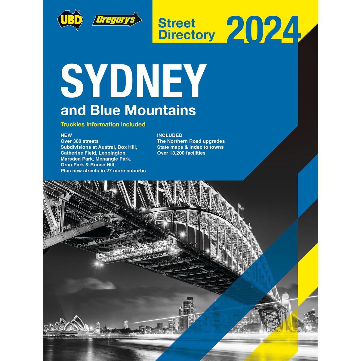 UBD Sydney And Blue Mountains 2024 60th Edition 9780731933167