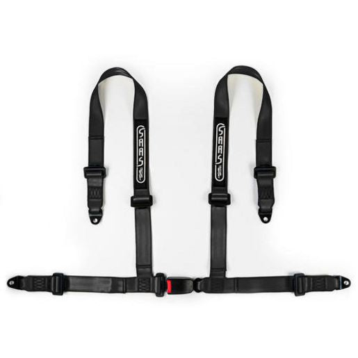 SAAS 4-Point Harness Ec-R16 2 Inch Black S4102R16