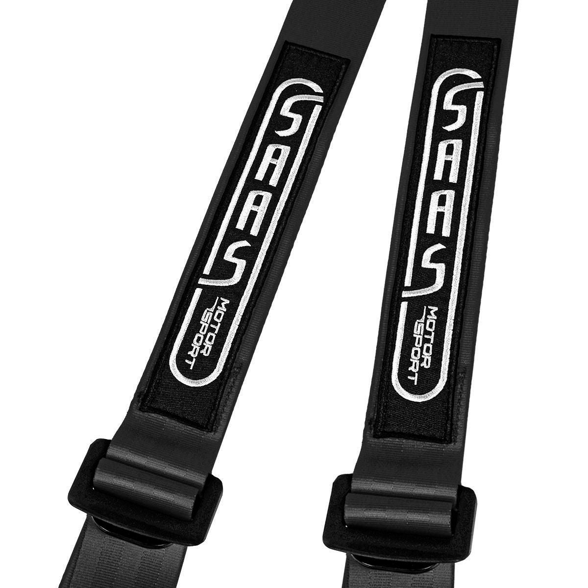 SAAS 4-Point Harness Ec-R16 2 Inch Black S4102R16
