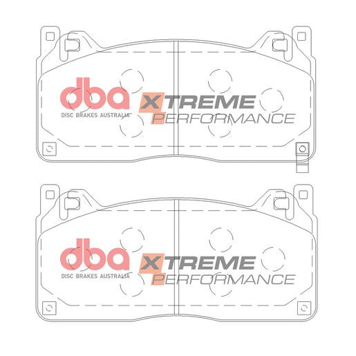 DBA Xtreme Performance Brake Pad Set DB15143XP