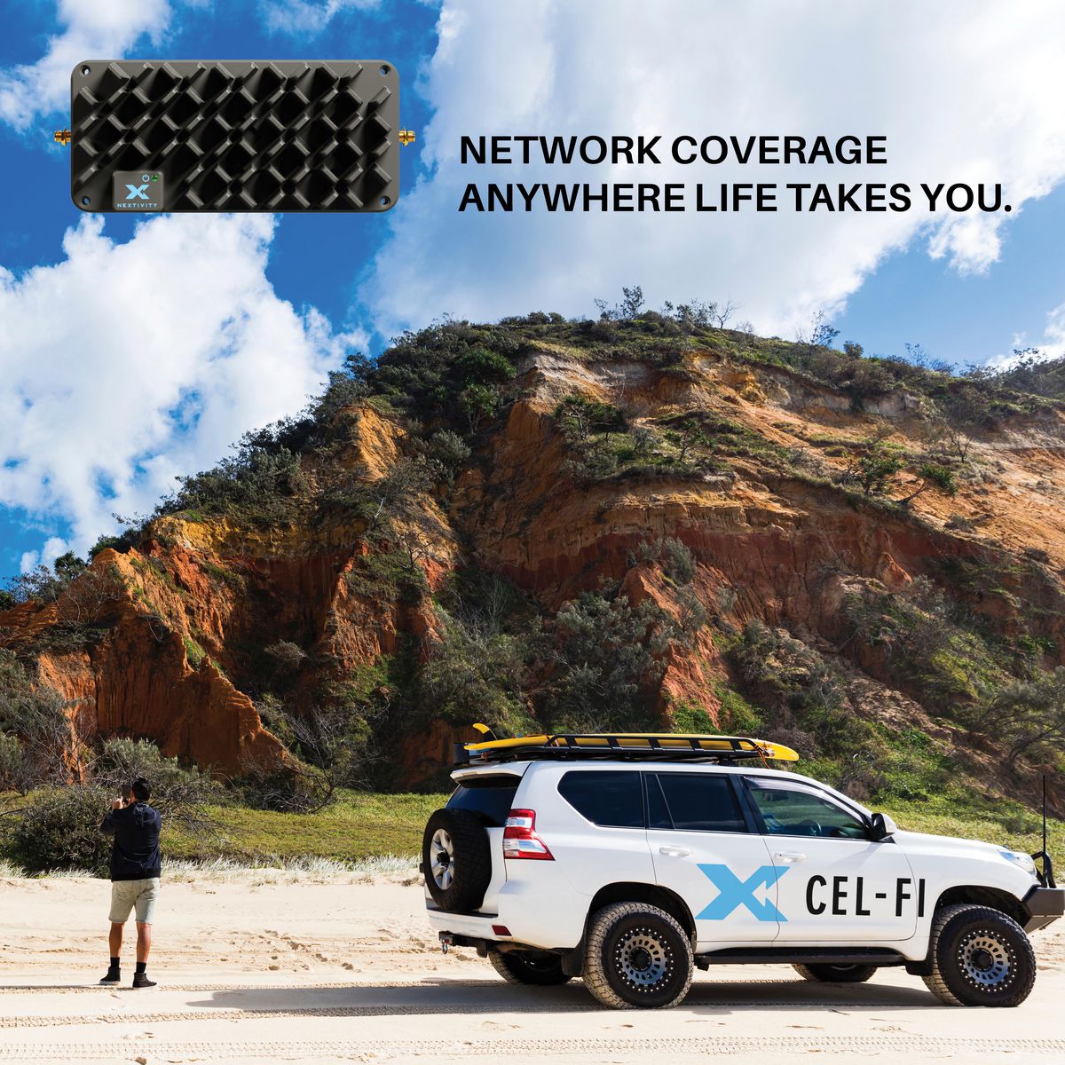 Cel-Fi Cel-Fi Roam 41 Repeater Kit CEL-FI ROAM 41+T