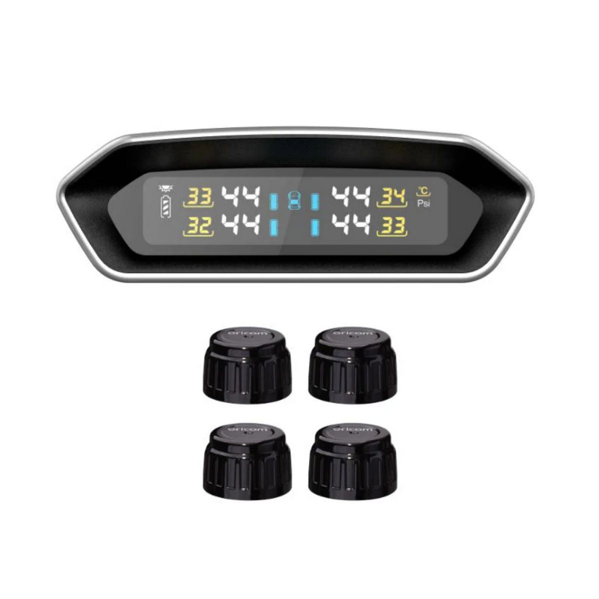 Oricom Real Time Solar TPMS with 4 External Sensors TPS10-4E
