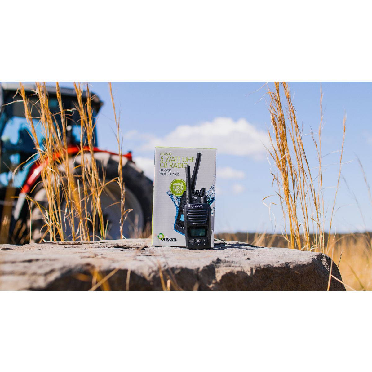 Oricom Waterproof IP67 Portable 5W UHF CB Radio DTX600