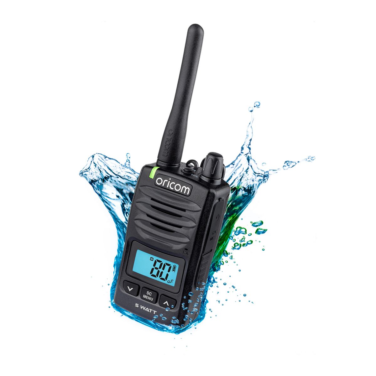 Oricom Waterproof IP67 Portable 5W UHF CB Radio DTX600