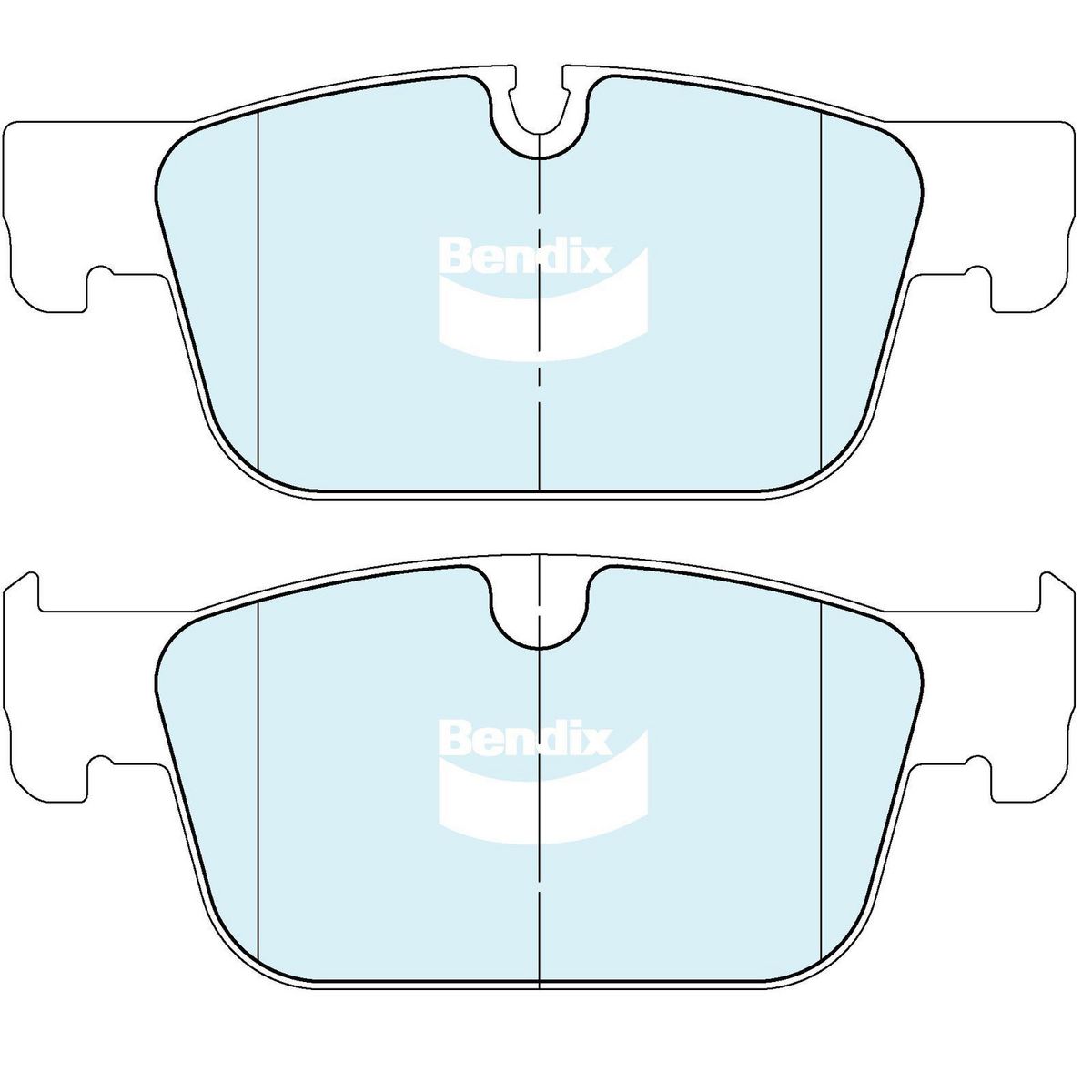 Bendix Euro+ Brake Pad Set DB2717 EURO+