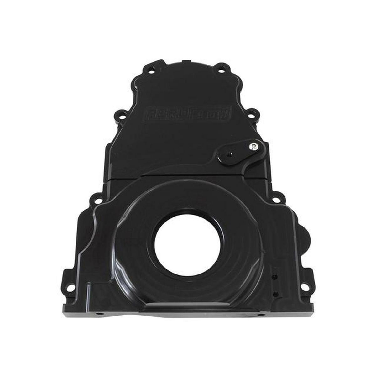 Aeroflow AF64-4361BLK Billet 2 Piece Timing Cover Black Anodised Fits Holden / Chev LS