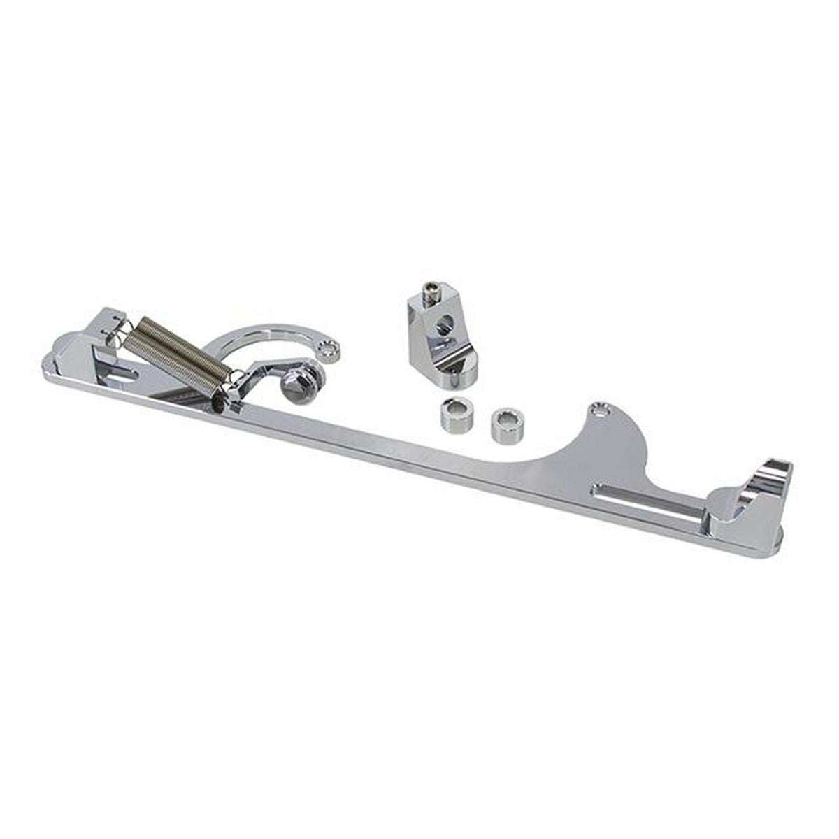 Aeroflow AF64-2001C Billet Throttle Cable Bracket Chrome Suits 4150 Style