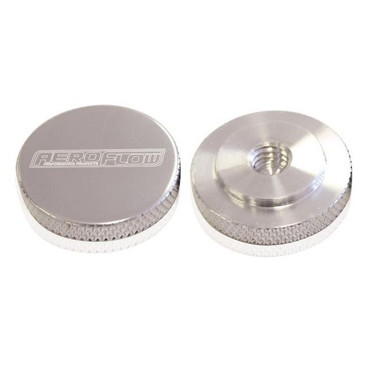 Aeroflow AF55-1003 Air Cleaner Nut 5/16" Polished Female Thread 5/16" Unc