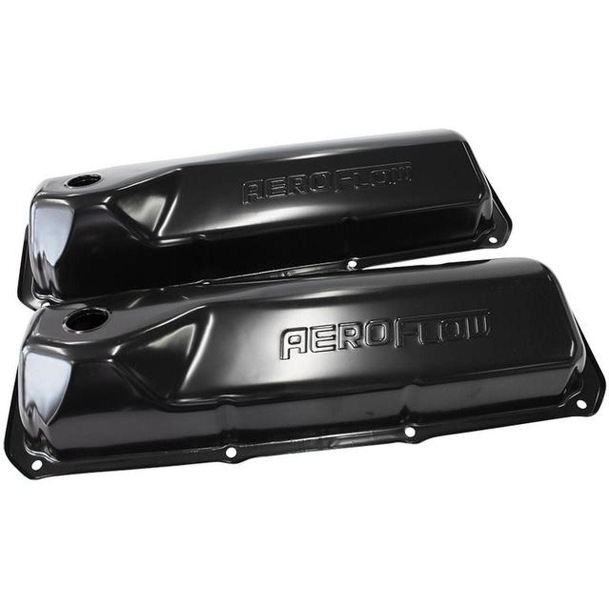 Aeroflow AF1822-5001 Valve Cover Black With Logo Fits Ford 302-351C