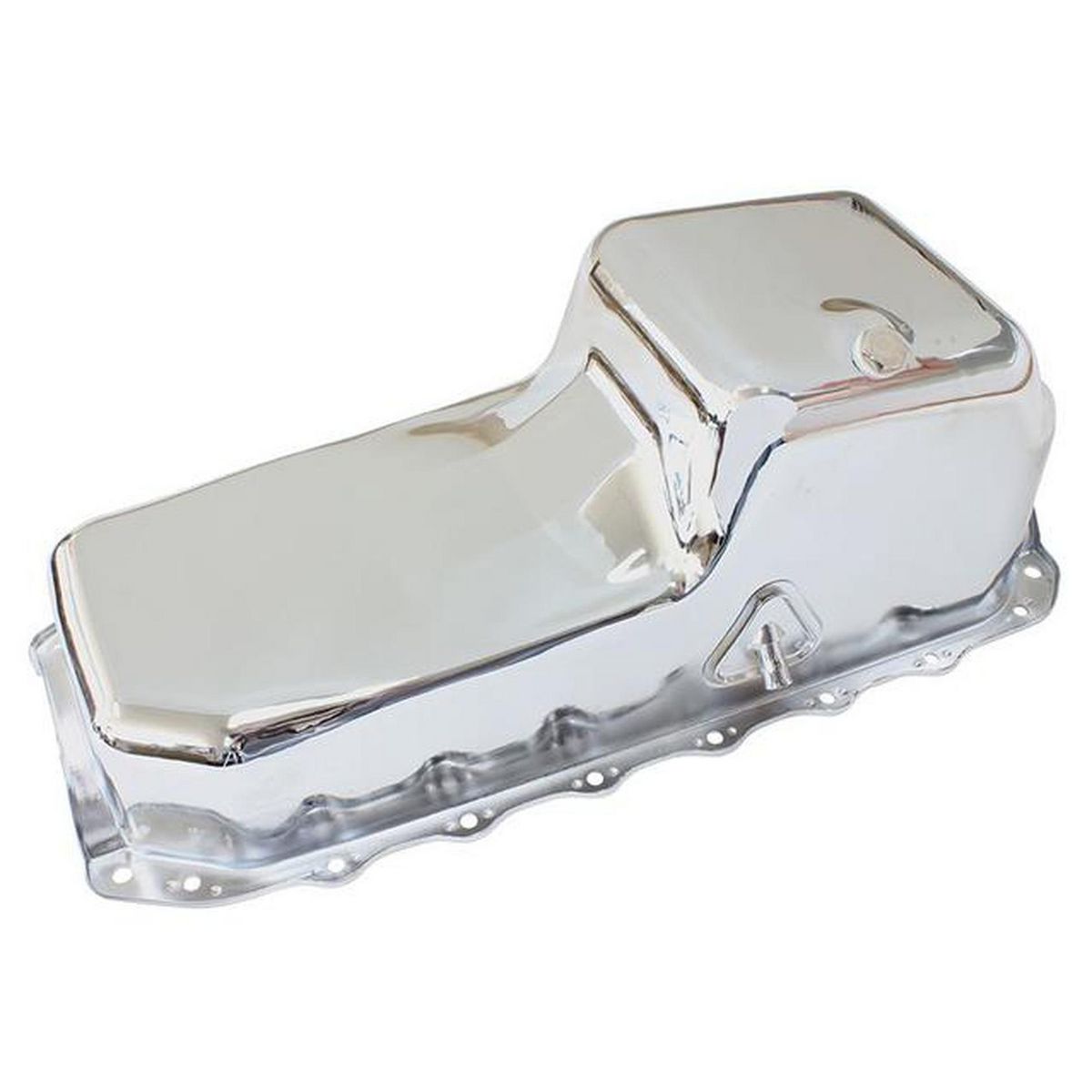 Aeroflow AF82-7002C Chrome Oil PAN Suits Holden V8 253-308 HQ Style