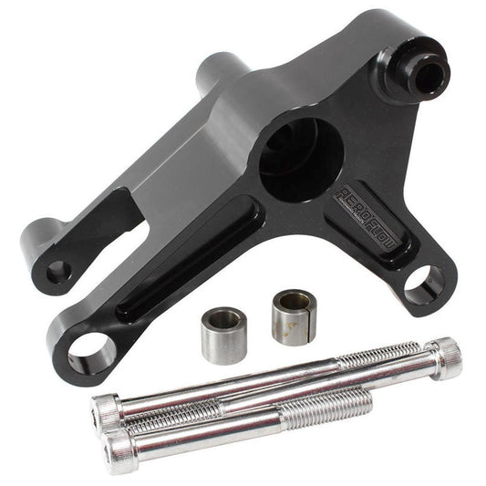 Aeroflow AF64-4027BLK Alternator Bracket Std Position Fits LS Chev