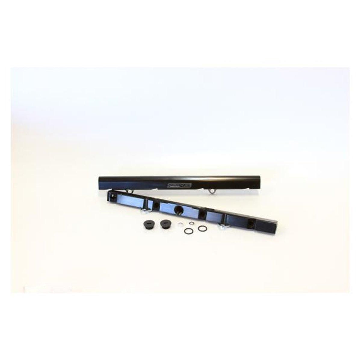 Aeroflow AF64-2077BLK Fuel Rail Kit Black Fits Ford Windsor EFI