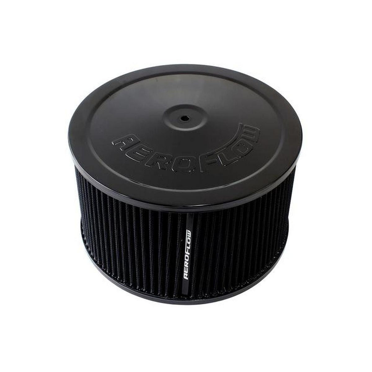 Aeroflow AF2251-1365 9" X 5" Air Cleaner Assembly 5-1/8" Neck, Black Lid, Cotton