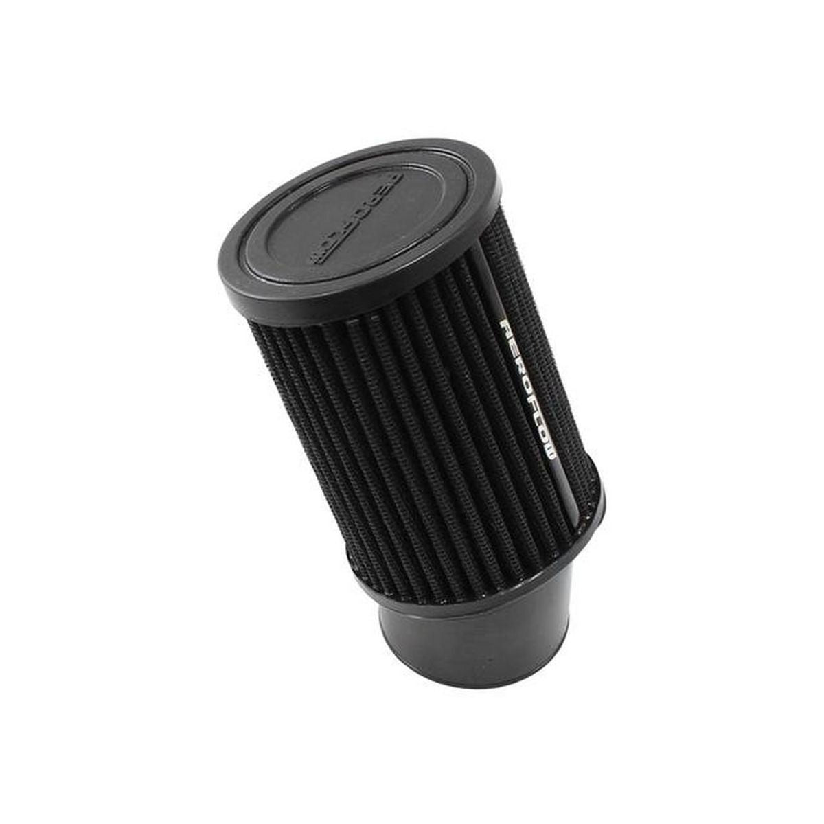 Aeroflow AF2711-1760 2-7/16" Clamp-On Tapered Filter 3.75" OD, 5" High Black