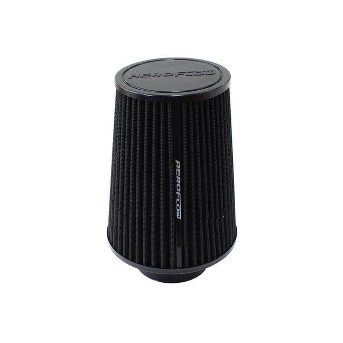 Aeroflow AF2711-0910 3" Clamp-On Tapered Filter 4.6-6" OD, 7.5" High Black