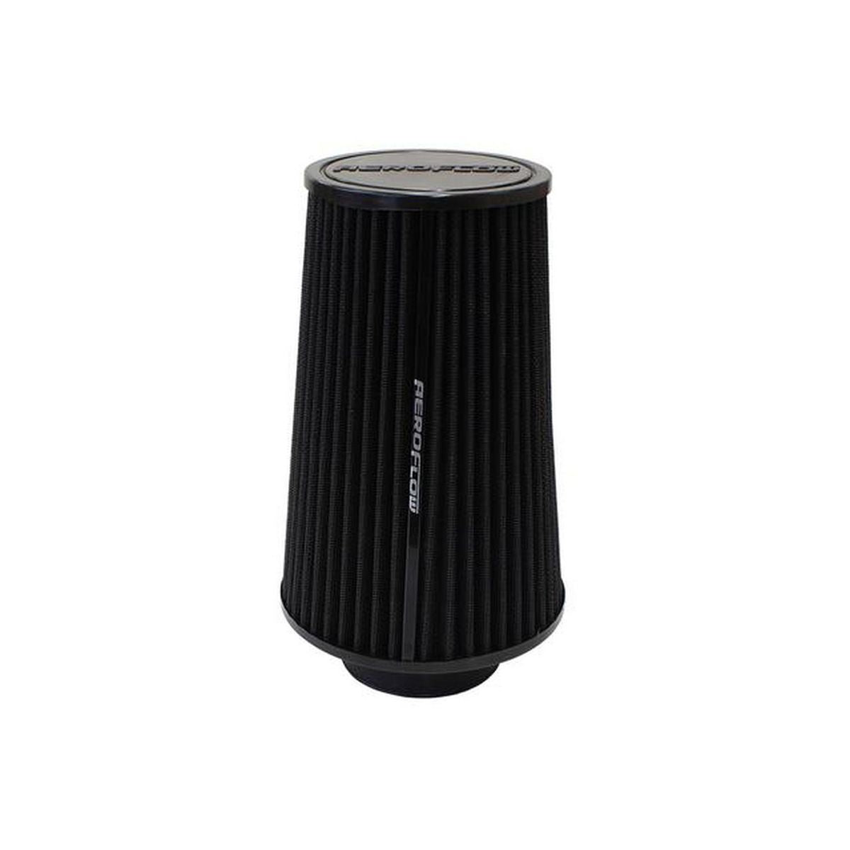 Aeroflow AF2711-0810 3 Clamp-On Round Filter 6.15" O.D, 8.9" High Black
